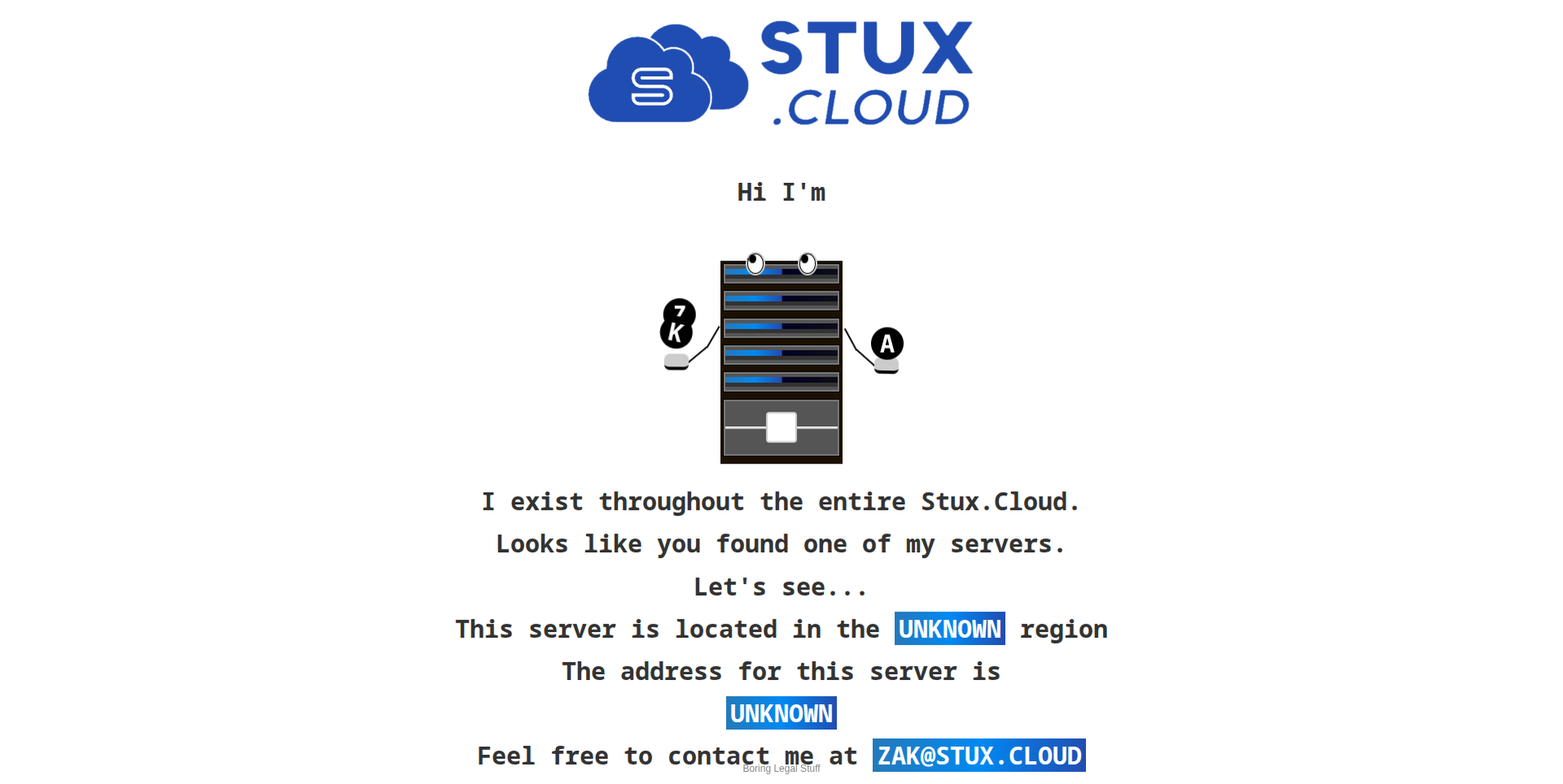 https instancepage v1.stux .cloud